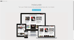 Desktop Screenshot of instacurate.com